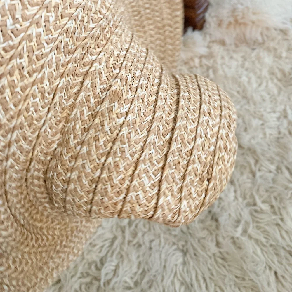 Melrose and Market | Adjustable Sun Hat One Size Beige